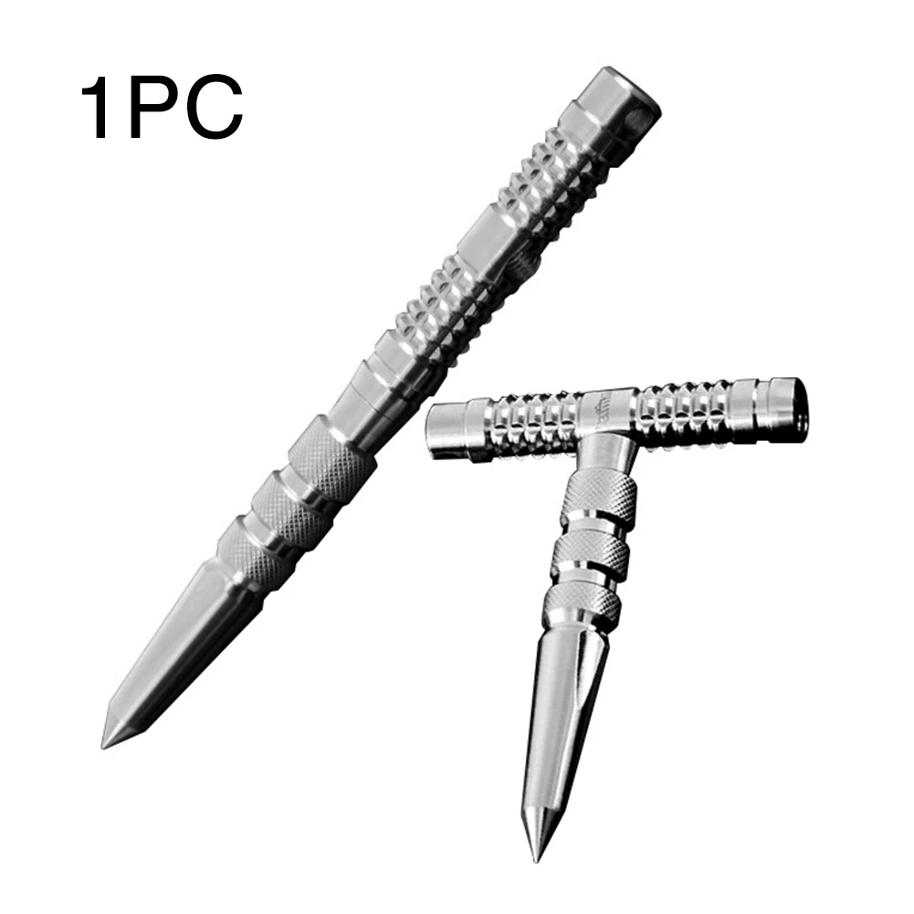 

Женская тактическая ручка для самозащиты, высокопрочный портативный аварийный мини-инструмент из нержавеющей стали, комбинированный диза...