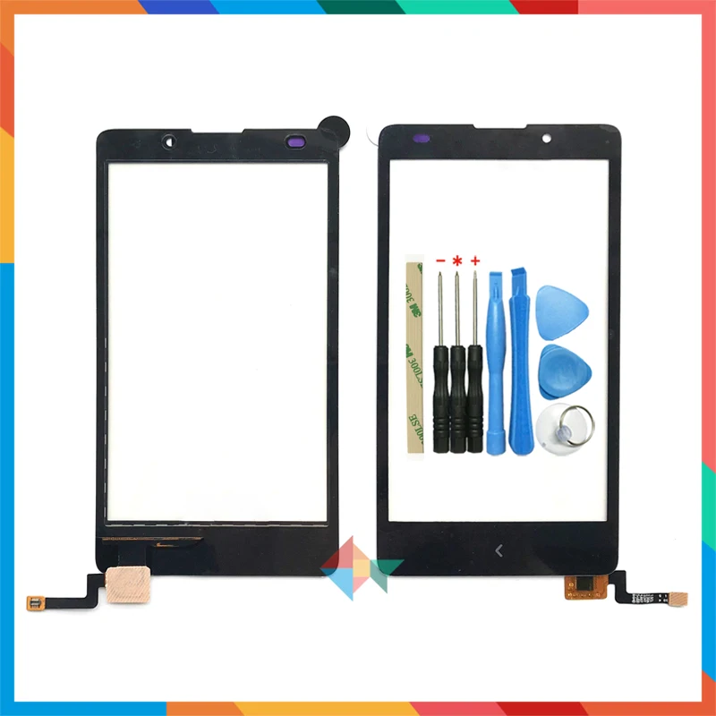 Высокое качество 5 0 &quotдля Nokia XL Dual Sim RM-1030 RM-1042 сенсорный экран дигитайзер Передняя