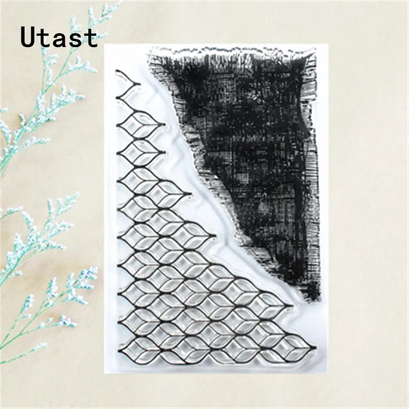 Прозрачные силиконовые штампы с листьями для скрапбукинга фотографий|Штампики| |