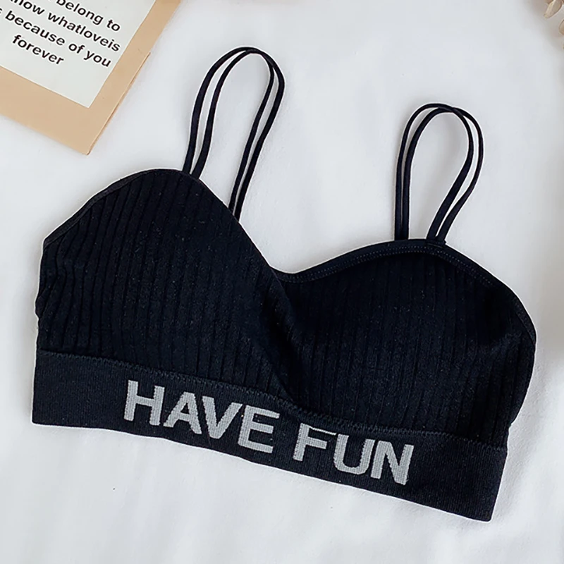 Спортивный бюстгальтер с надписью топ пуш ап для фитнеса бега йоги нижнее белье