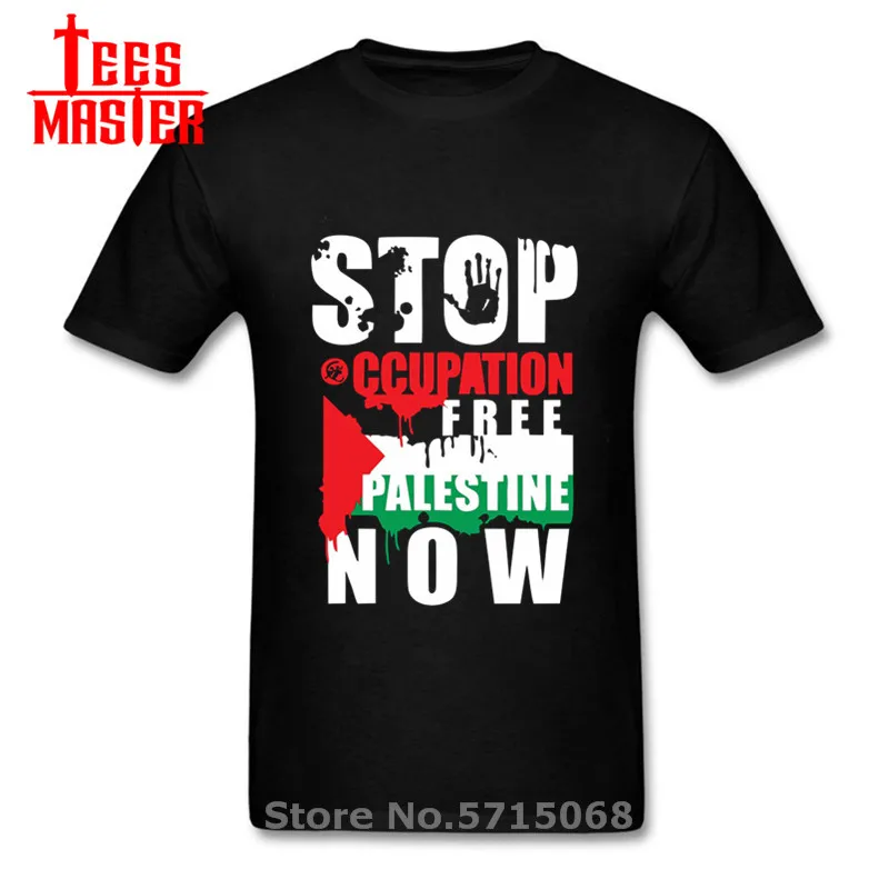 Палестинский флаг мужские футболки для всей семьи модные короткий рукав