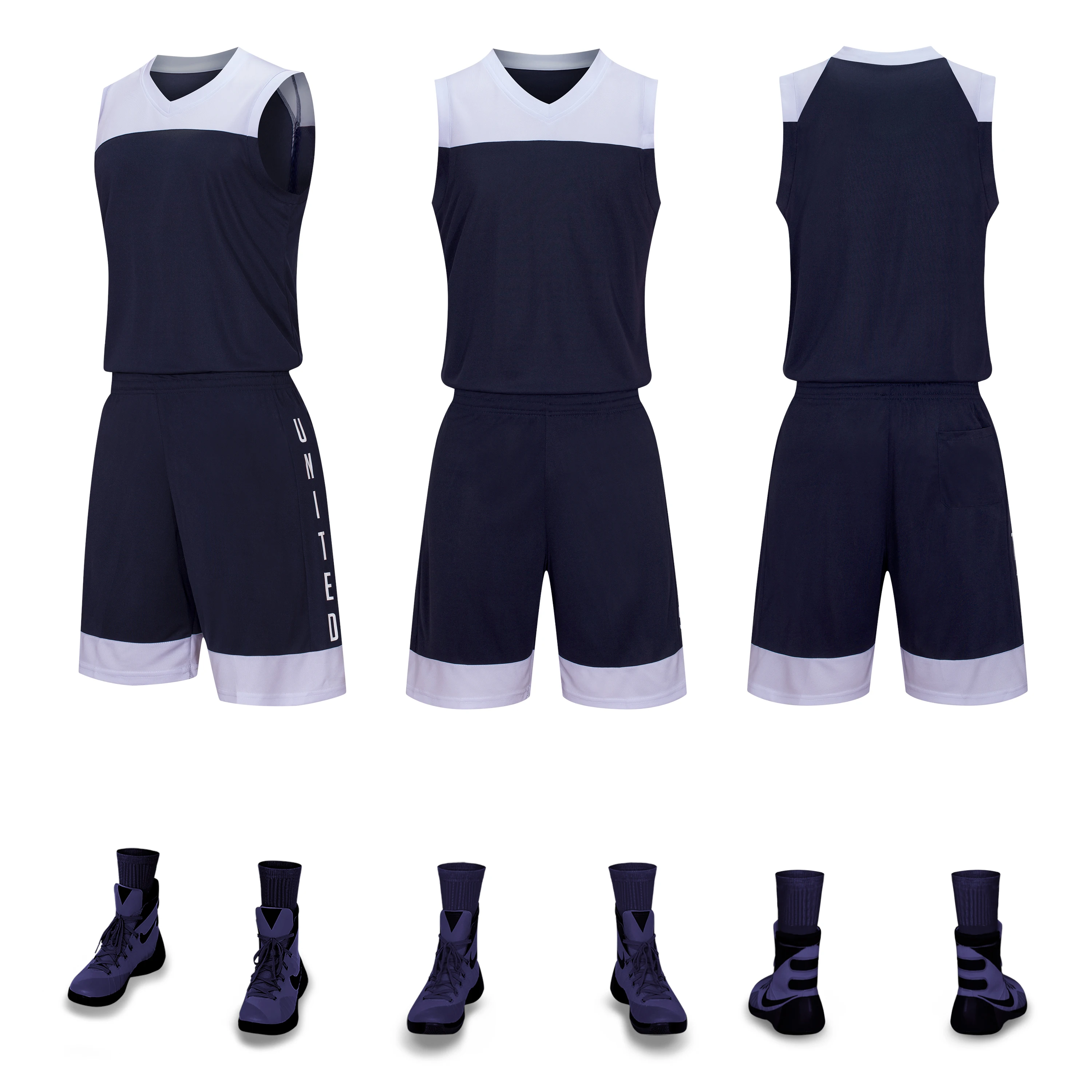 Adult Basketball World Cup Team USA Jerseys world Championship American Blue/white Sets breathable Fabrics Sport Vest | Спорт и