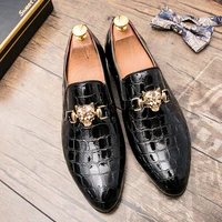 luxury men shoes casual shoes for men dress fashion mens loafers man mens leather hot sale leisure formal moccasins patent