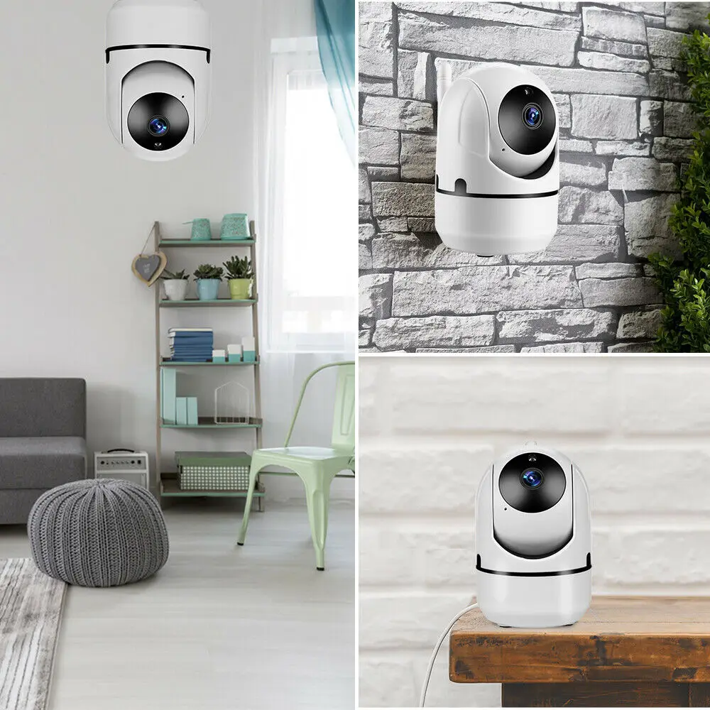 

Auto Track 1080P IP Camera P2P NAS RTSP ONVIF Surveillance Security Monitor WiFi Wireless Mini CCTV Indoor Camera YCC365