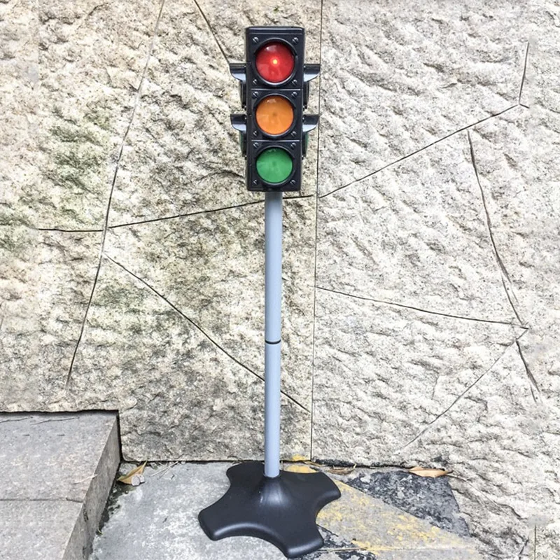 

Living Toy Traffic and Crosswalk Signals, Decoration for Children's Rooms or Theme Parties,4 Faces