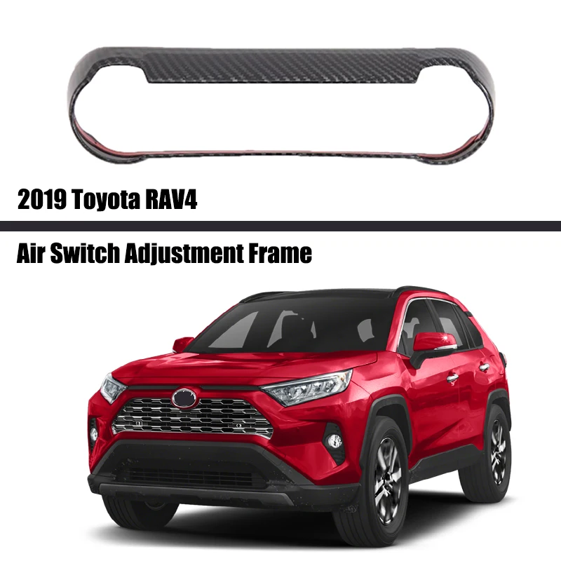 Для Toyota RAV4 2019 2020 2021 ABS автомобильные аксессуары приборная панель консоль