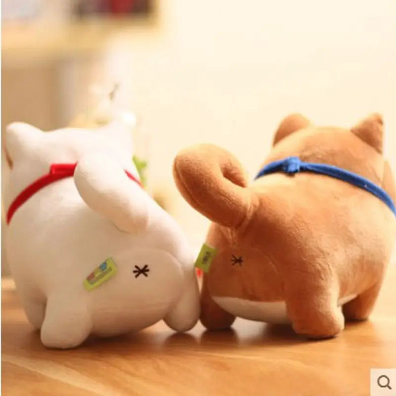 Милая собака Akita плюшевая мягкая игрушка животное автомобиль комната Декор