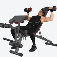 home sit ups auxiliary fitness equipment multifunctional whole body exercise fitness chair dumbbell bench