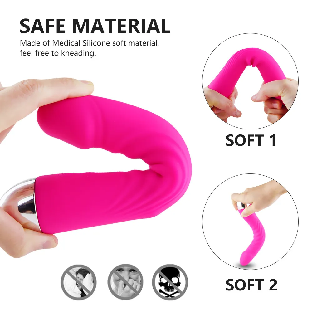 Silicone Vagina Dildo Clitoris Powerful Stimulator G spot Vibrators Female Masturbator Sexy Toy for Women Couples AV Wand Magic