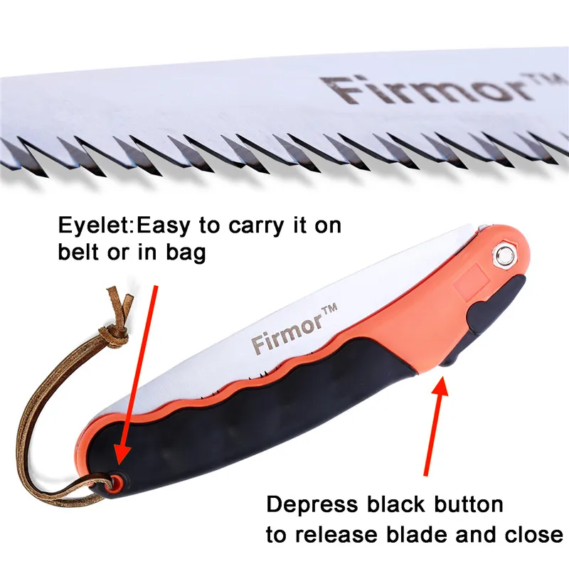 FIRMOR 7-дюймовая Портативная Складная пила SK5 обрезка сада садовый инструмент