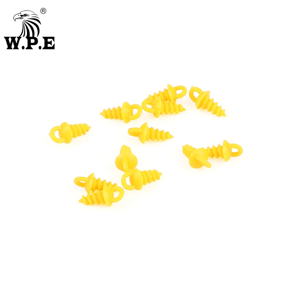 W.P.E 12 шт. аксессуары для ловли карпа всплывающие шарики из пенопласта шуруп