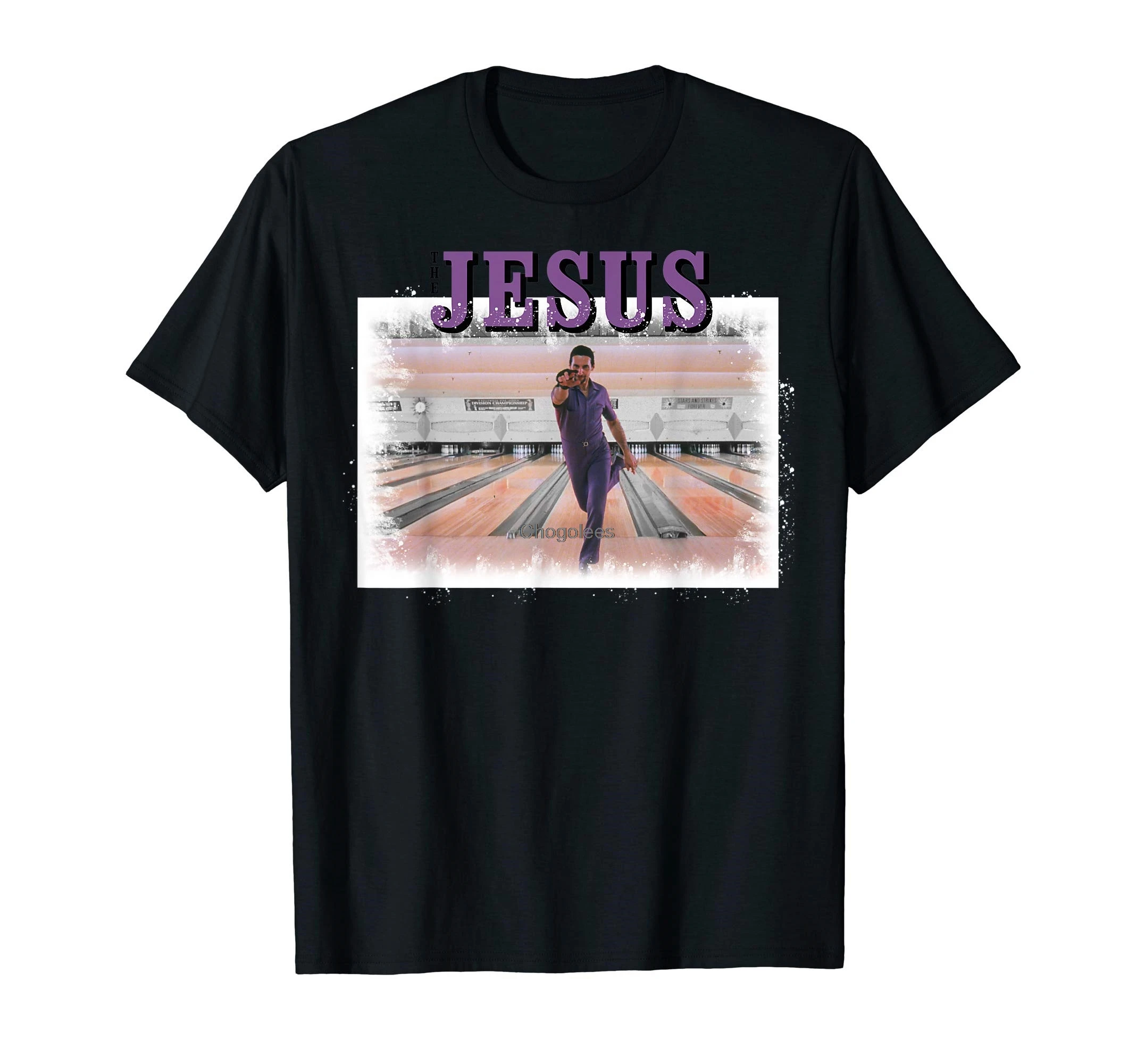 Футболка с изображением больших Lebowski боулинга Иисуса фото | Мужская одежда