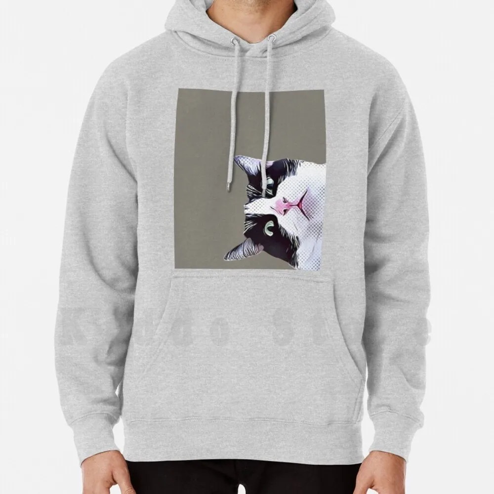 

Толстовка с длинным рукавом и надписью Peeking