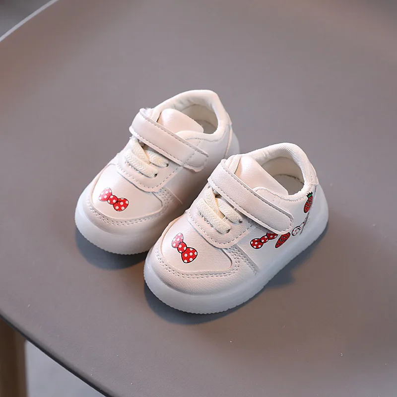 

New Fashion Toddler Sneaker First Walkers Autumn Baby Flat Shoes Casual Girl Shoes Toddler Running Shoes SXJ001