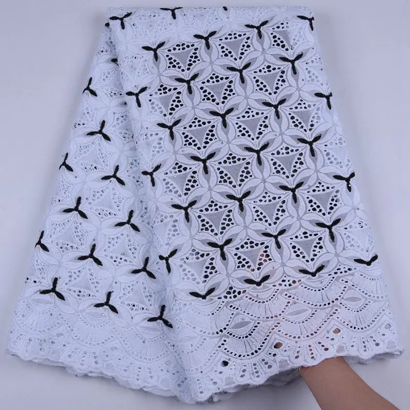 Чистый хлопок африканская кружевная ткань 2019 высококачественное кружево