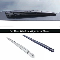 for nissan x trail t32 rogue qashqai j11 2014 2019 accessories abs car rear window wiper arm blade cover trim car styling 3pcs