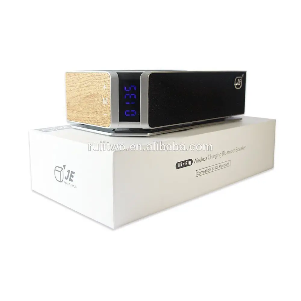 

2017 New Product Qi Charger Portable Wireless BT2.1 Speaker With Fm Radio