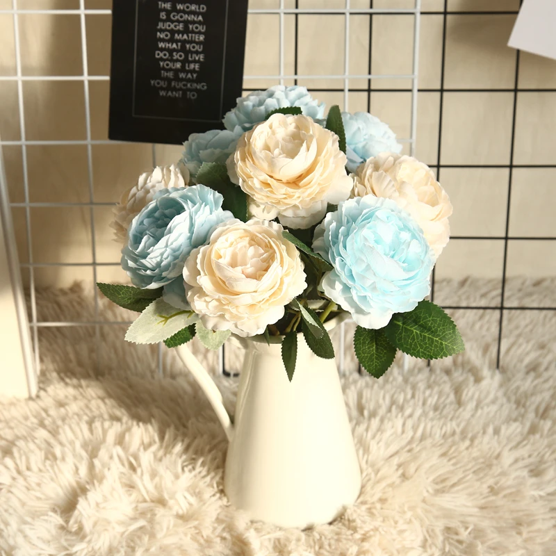 1 Набор хлопковый Букет пионов украшение для дома аксессуары свадебной вечеринки