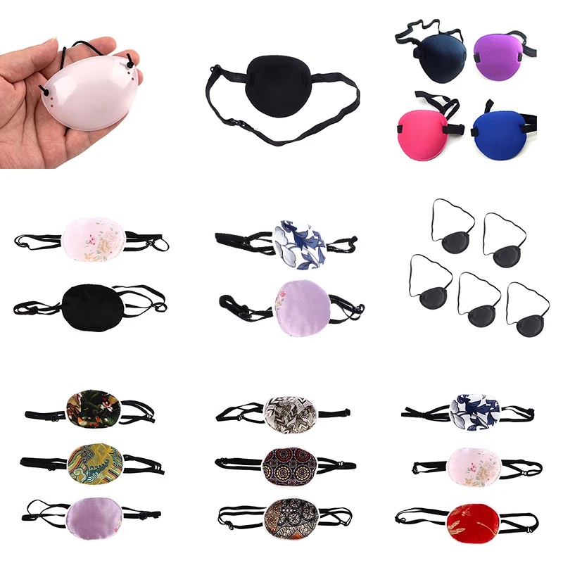 

Filled Pure Silk Amblyopia Eye Patches Occlusion Child Kids Lazy Eye Patch Amblyopia Obscure Astigmatism Training Eyeshade 1pc