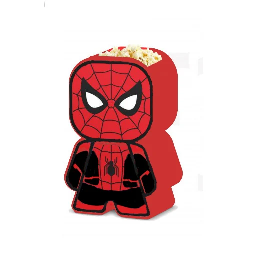 6 Marvel Человек-паук: вдали от дома чашка для воды и ведро попкорна MCU фильм герои модель человек-паук игрушка Коллекционная ребенок подарок - Цвет: 6