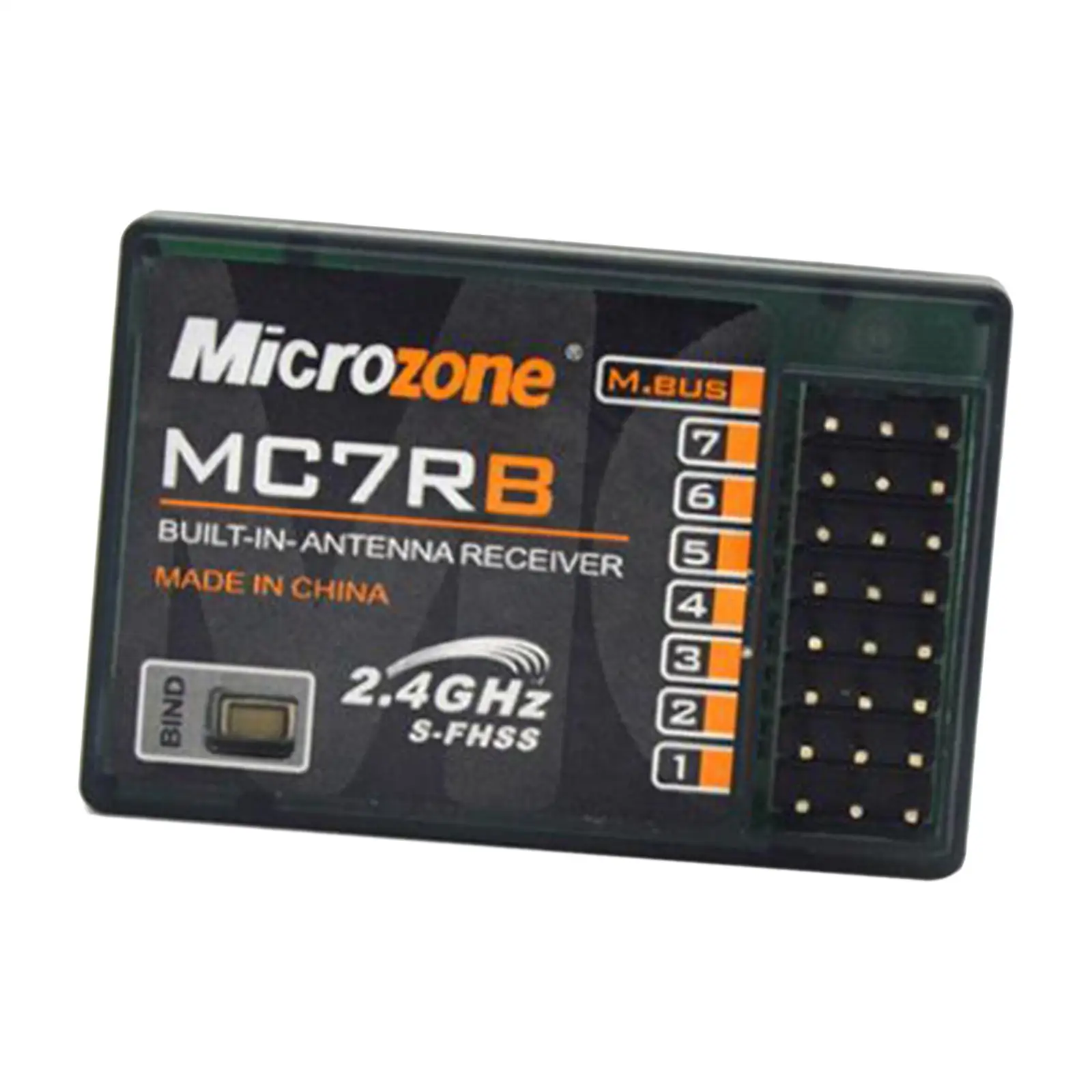 7-канальный приемник MC7RB 2 4G S-FHSS System M-Bus Φ для передатчика системы Microzone