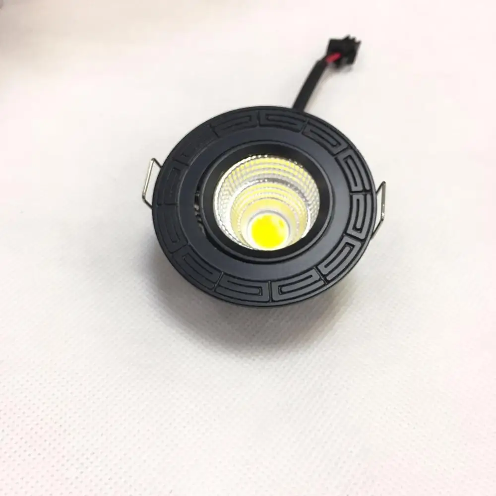 Приглушаемый Светодиодный точечный светильник 3 Вт 10 шт./лот с регулируемым шагом