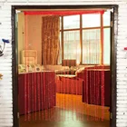 Роскошные хрустальные занавески 200x100 см, флэш-строка, интерьерная дверная занавеска с бусинами, украшение для гостиной, разделительная занавеска