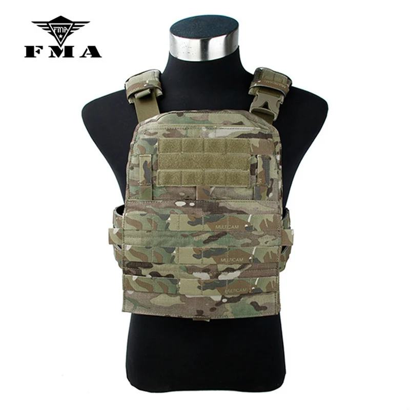 Тактический жилет FMA Multicam TMC несущий с тарелкой AVS (Размер M) Cordura 500D Standard Limited Airsoft