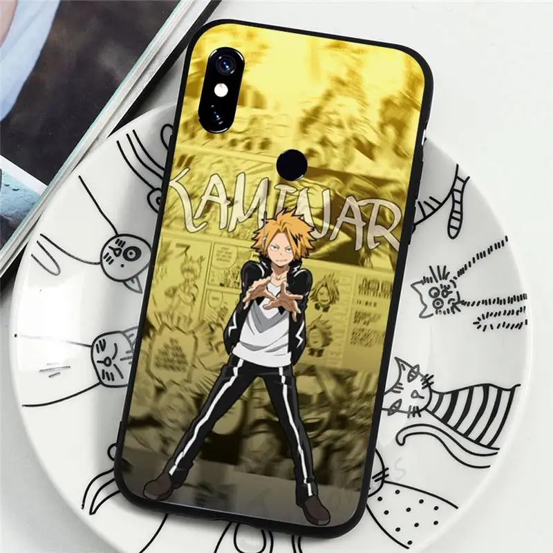 

Denki Kaminari My hero academia Phone Case For Xiaomi Redmi note 7 8 9 t k30 max3 9 s 10 pro lite