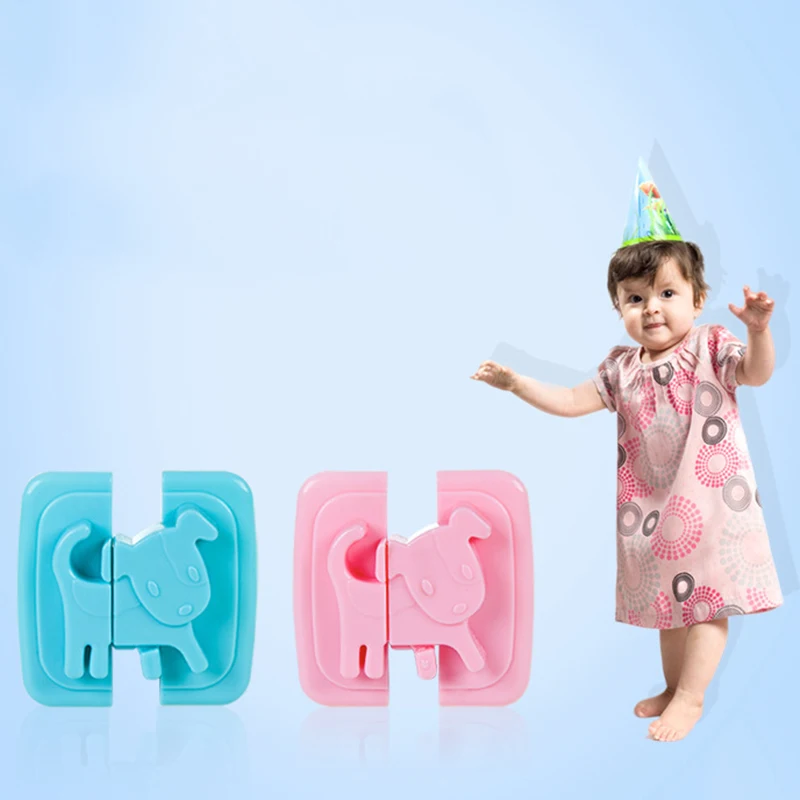 

1Pcs Home Refrigerator Fridge Freezer Door Lock Latch Catch Toddler Kids Child Cabinet Locks Baby Safety Child Lock