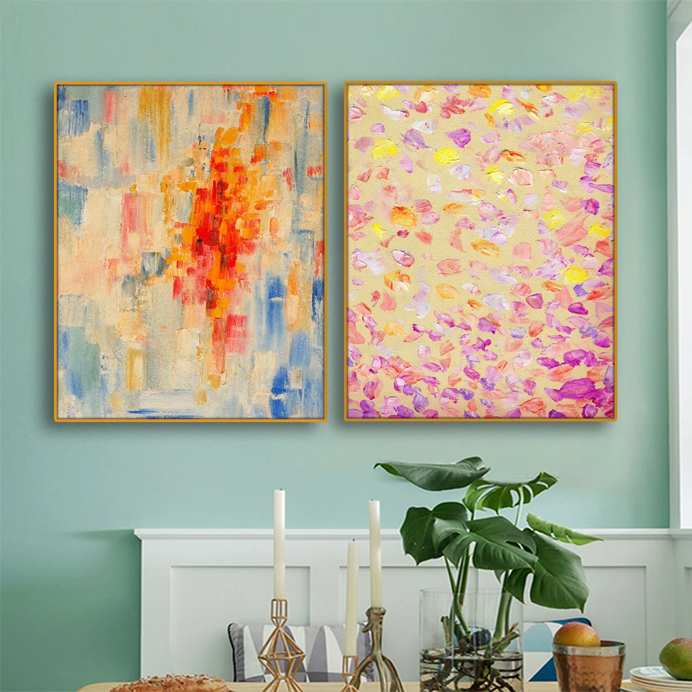 

Nordic Abstract Wall Art Poster and Print Canvas Painting Calligraphy Decor Wall Pictures for Living Room Bedroom Home Decor