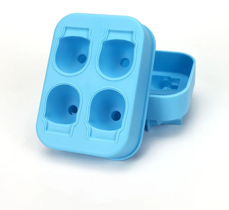 

DIY Silicone Epoxy Resin Candle Mold Crafts Souvenir Skull Ice Tray Shape Decorative Accessories