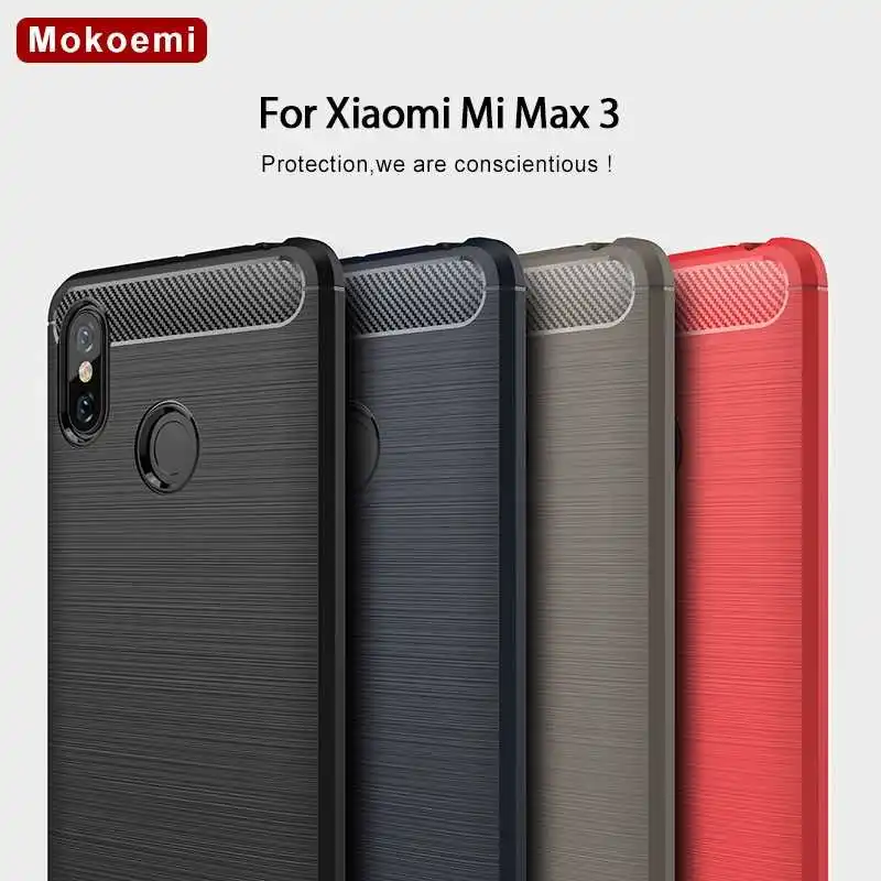 Модный Ударопрочный Мягкий силиконовый чехол Mokoemi 6 8 дюйма для Xiaomi Mi Max 3 сотового
