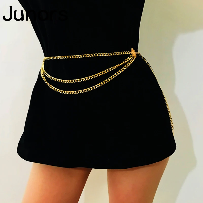 Женское украшение для тела из цепочек серебряное золото сексуальные