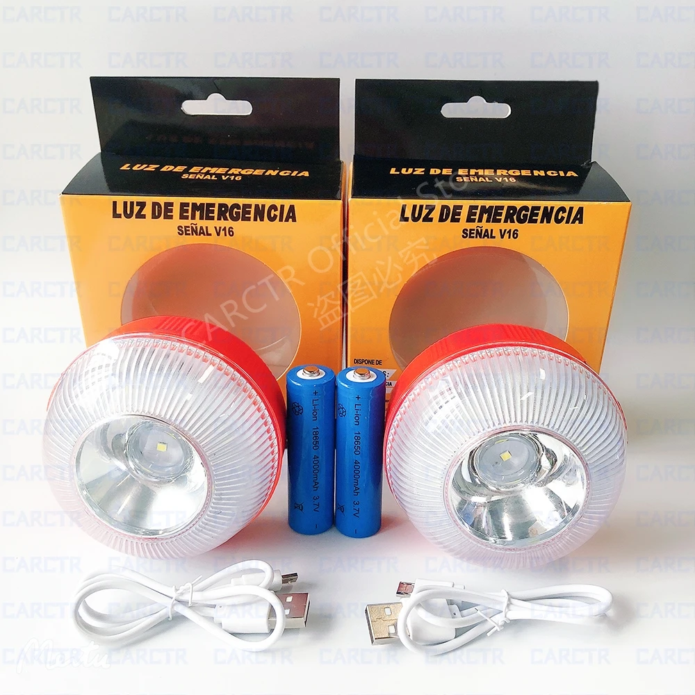 CARCTR V16 аварисветильник свет одобрен DGT безопасность движения в Испании