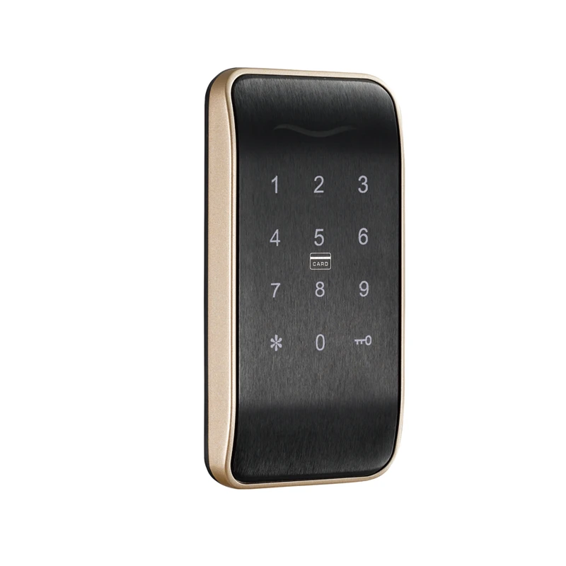 

EM167 замок с паролем и карточкой, 1 шт., Бесплатный силиконовый браслет, золотой, серебристый, черный цвет, Дополнительный замок для сауны, библ...