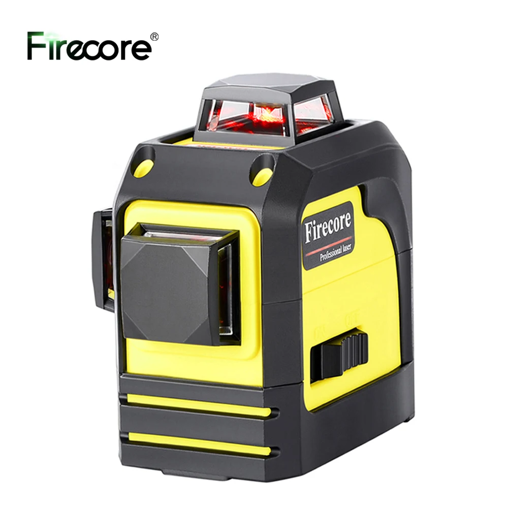 FIRECORE 12 линий 3D F93TR лазерный уровень Авто самонивелирующийся 360 горизонтальный и