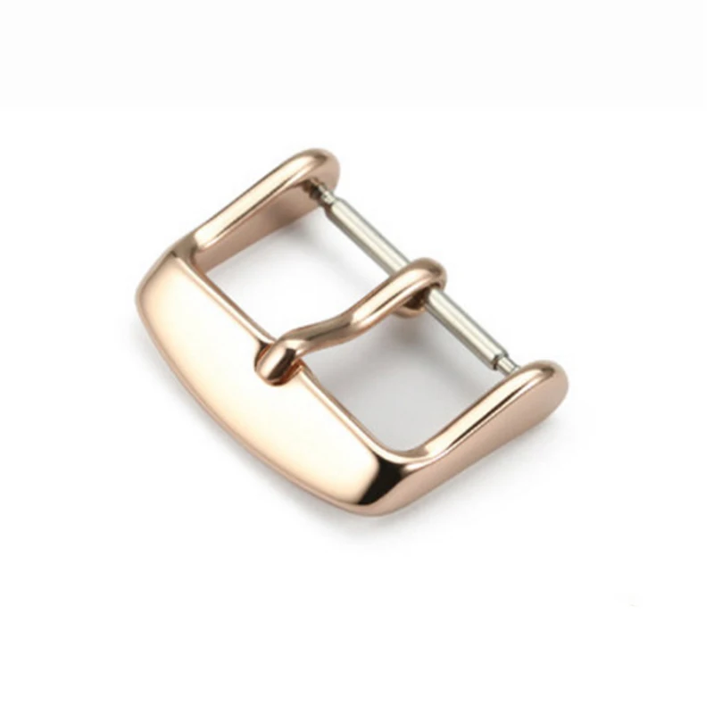 Средней матовости Нержавеющая сталь Пряжка для часов 10 мм 12 14 16 18 мм/20 мм/22