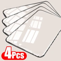 4pcs full cover tempered glass for xiaomi redmi note 9 8 7 9s 10 pro max screen protector for poco f3 x3 m3 x3 pro nfc glass