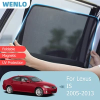 for lexus is is250 2006 2013 windshield car sunshade rear side window blind sun shade truck magnet child visor mesh curtain net