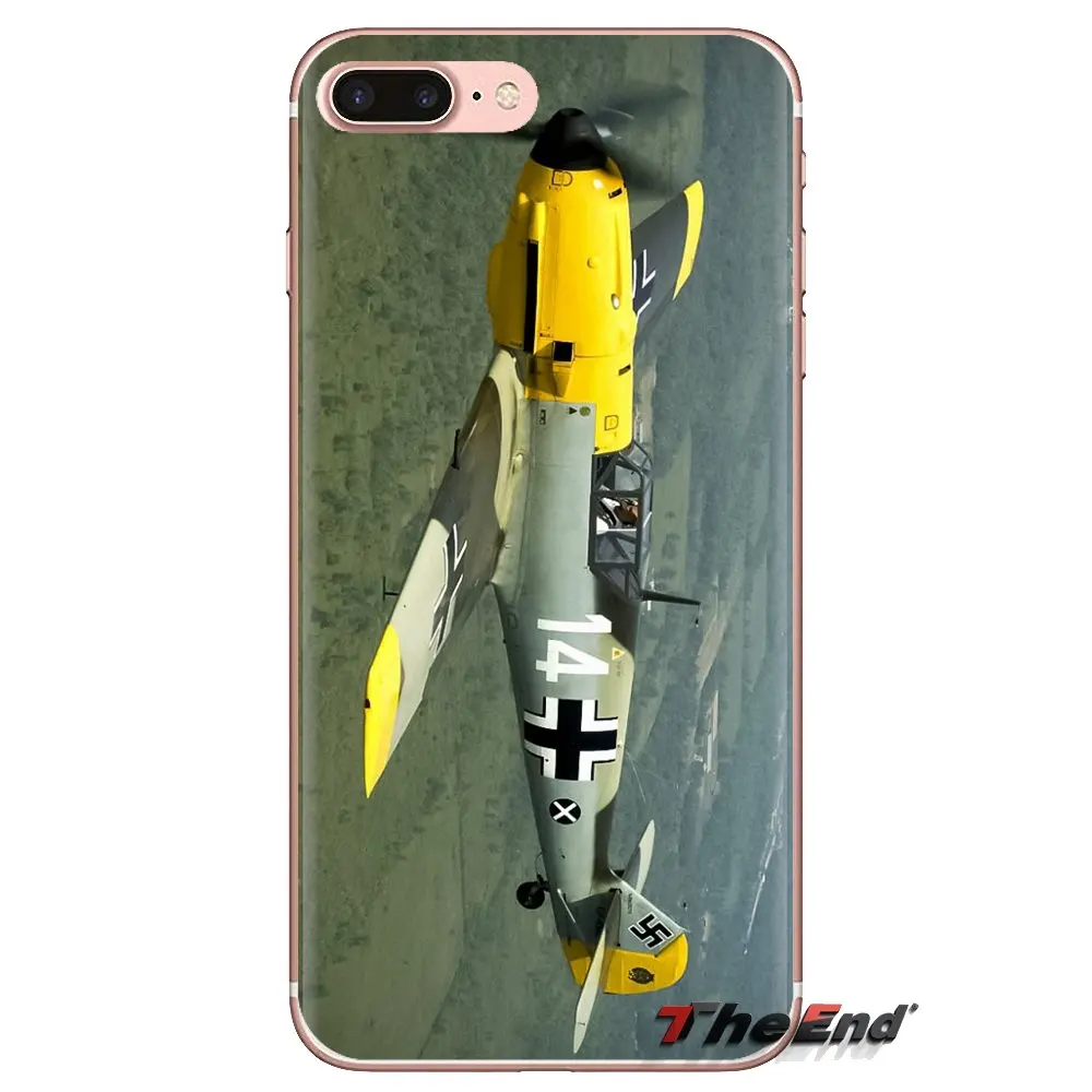 Мессершмитт BF 109 летательный аппарат для iPhone XS Max XR X 4 4S 5 5S 5C SE 6 6S 7 8 плюс samsung Galaxy J1 J3