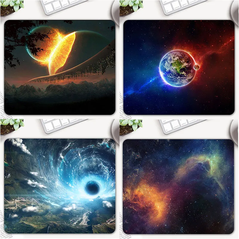 Вселенная космос планета Туманность Pc Gamer ноутбук sem FIO Мышь коврик для игровой