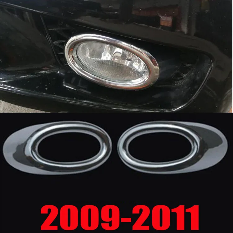 2 шт. накладки на передние противотуманные фары для Honda Civic Sedan 2009 2010 2011 ABS |