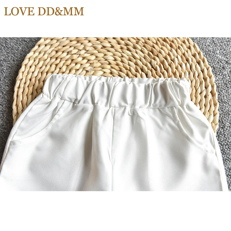 Комплект одежды для девочек LOVE DD &amp MM Новинка лета 2022 модная рубашка с принтом +