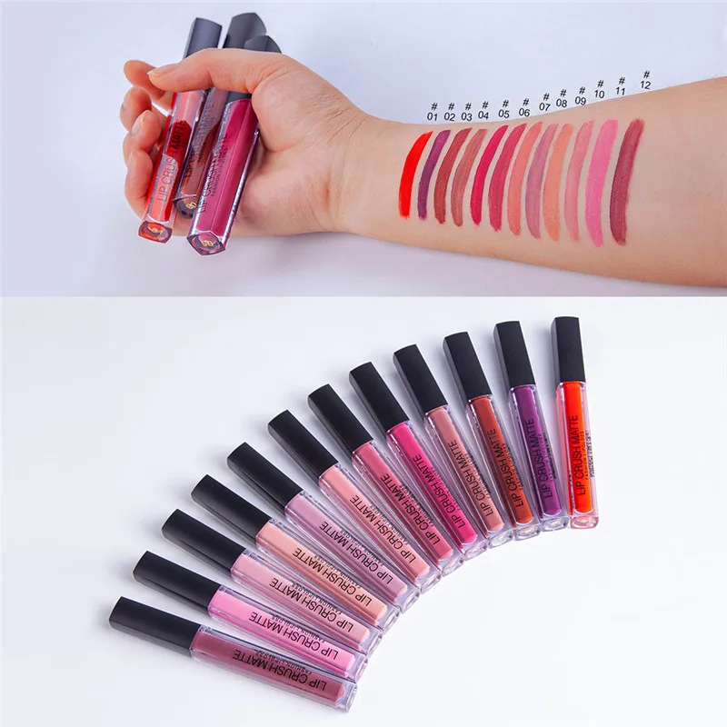 Матовая жидкая губная помада сексуальный блеск для губ матовый стойкий