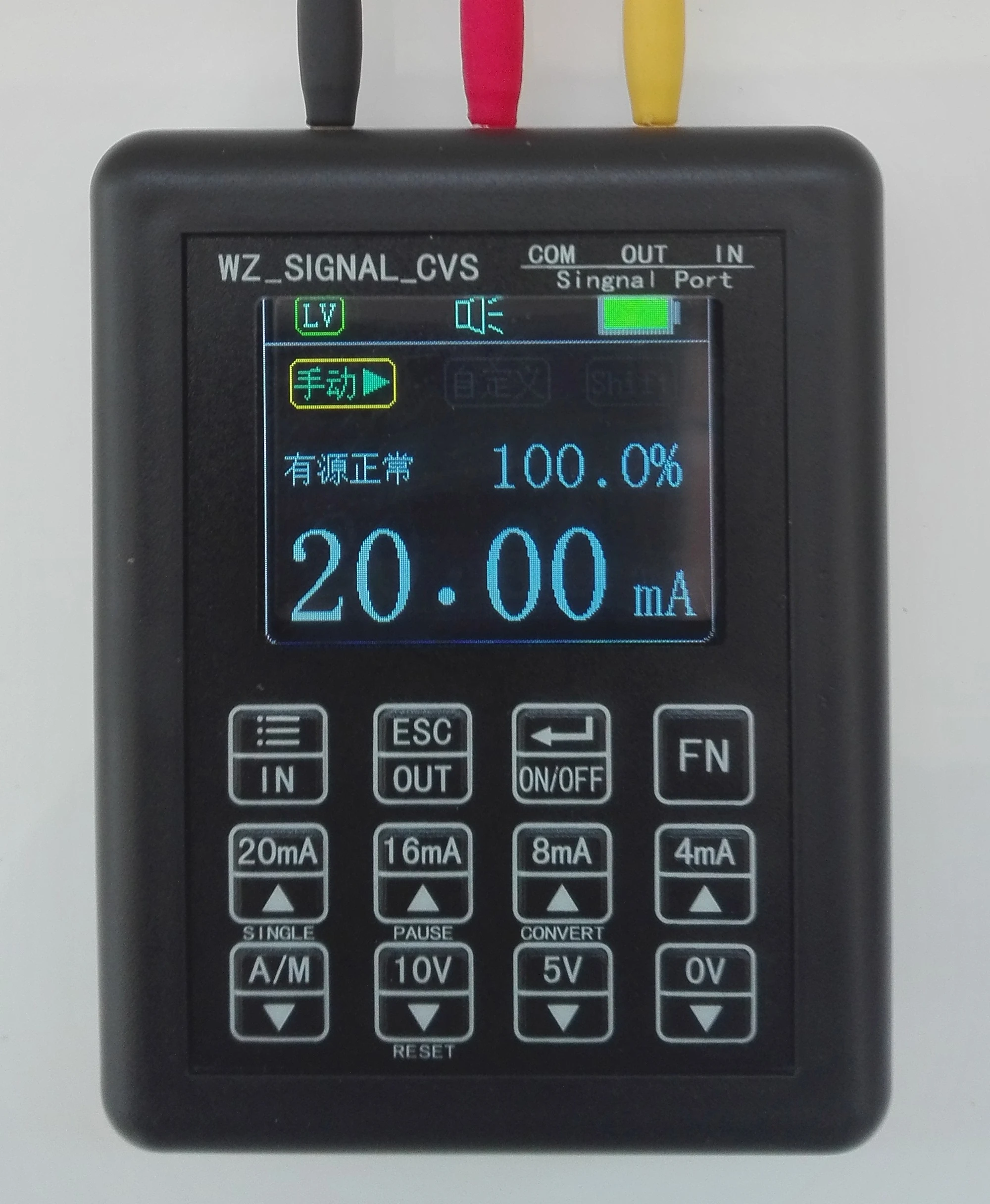 4 20 мА генератор сигналов 24 В калибратор передатчика напряжения тока источник