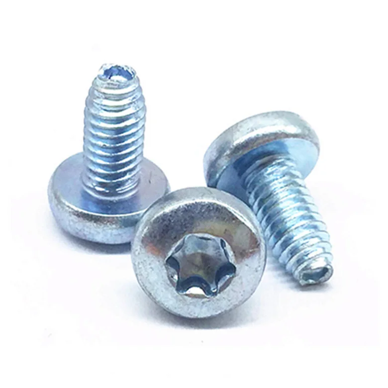 Винт Самонарезающий с оцинкованной головкой Torx T &amp TX 30 шт. круглой Антивор без