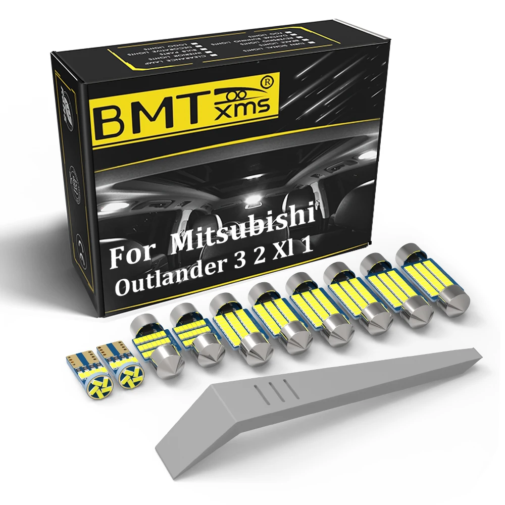 

BMTxms Canbus Interior Lights LED For Mitsubishi Outlander 3 2 Xl 1 2007 2008 2009 2010 2011 2016 2017 2019 2020 Accessories