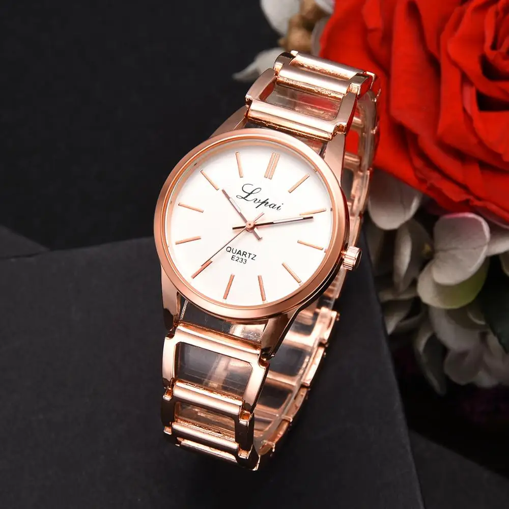 Lvpai Люксовый Бренд Часы женские часы Браслеты Модные Кварцевые Наручные Для