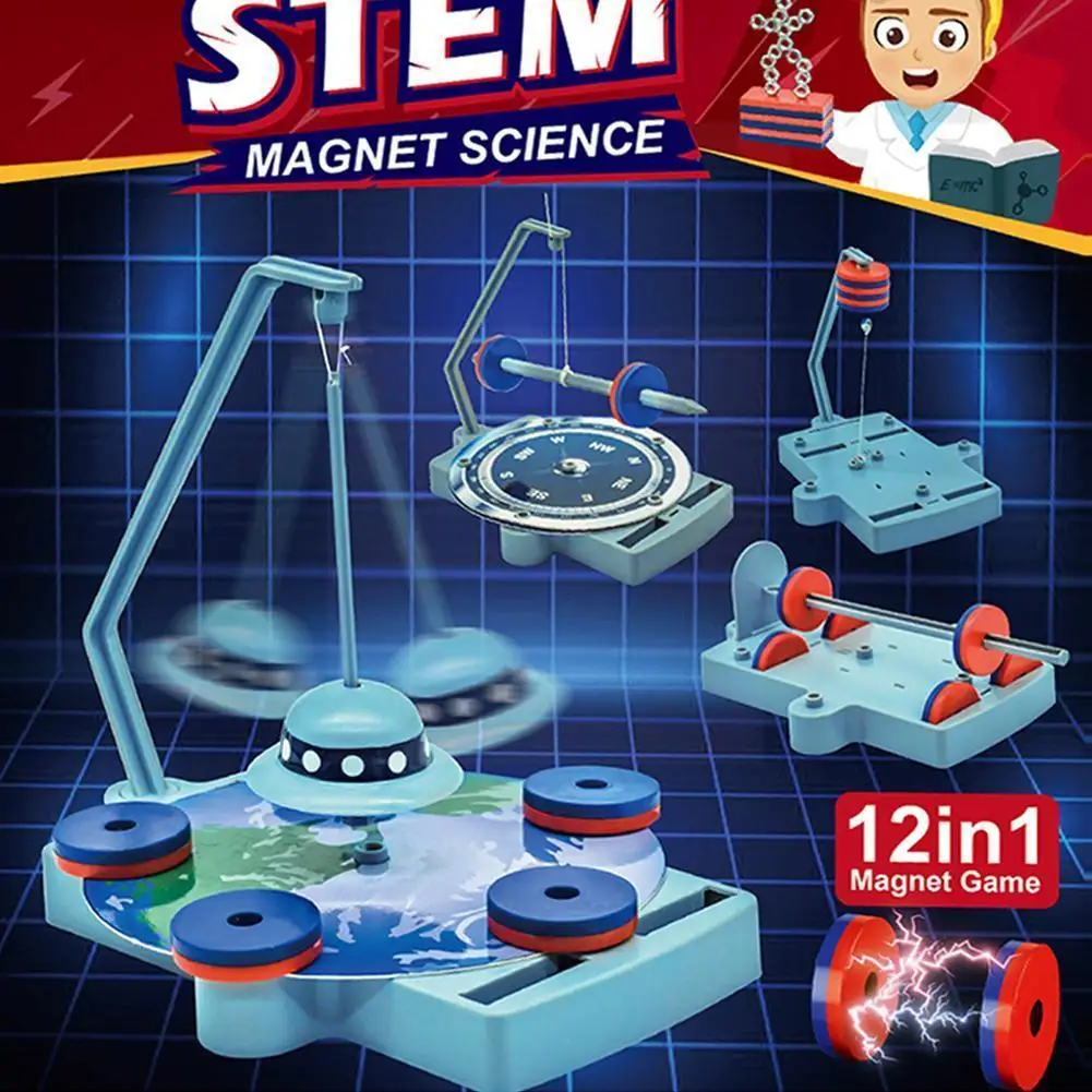 

Children's STEM Science Kit Physical Chemistry Principle Early Experiment Education Education Making Science Test DIY H4Y7